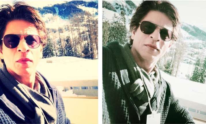 Shah Rukh Khan bids farewell to Davos