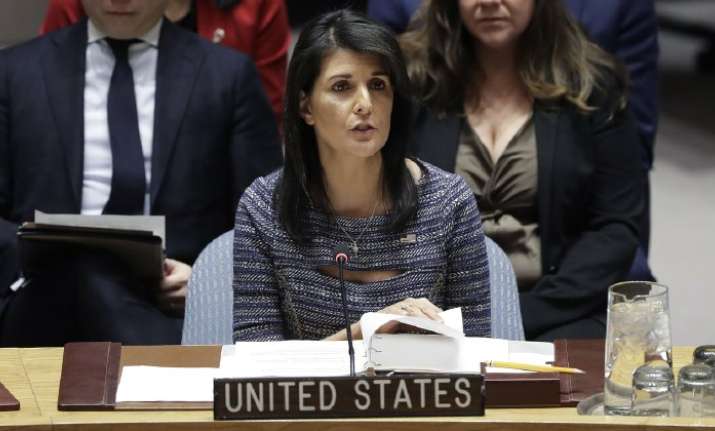 US Ambassador to the UN Nikki Haley
