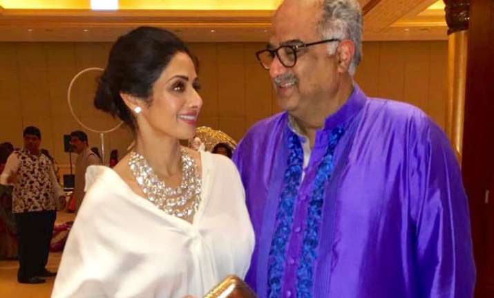 Sridevi and Boney Kapoor