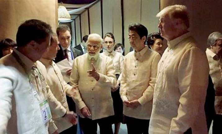 File photo of PM Modi with US President Donald Trump,