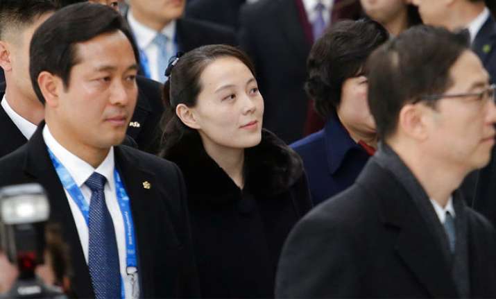 North Korean leader Kim Jong Un's sister Kim Yo Jong. AP