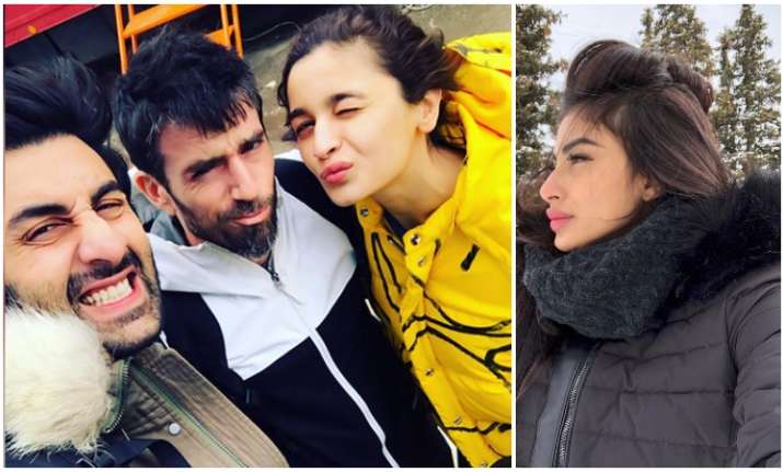 Brahmastra Alia Bhatt Ranbir Kapoor Mouni Roy in Bulgaria