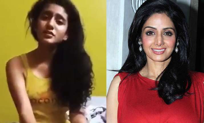 Priya Prakash Varrier pays emotional tribute to Sridevi