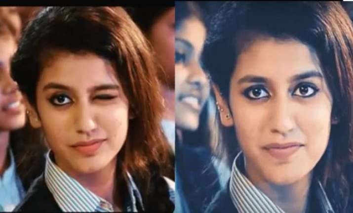 Priya Prakash Varrier on wink queen