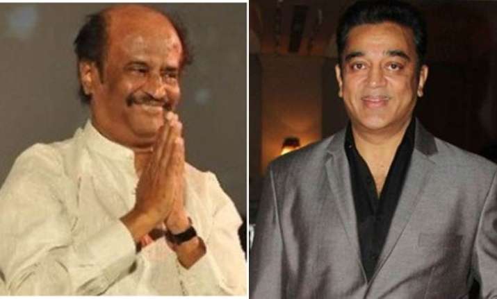 Ahead of his political tour, Kamal Haasan meets Rajinikanth