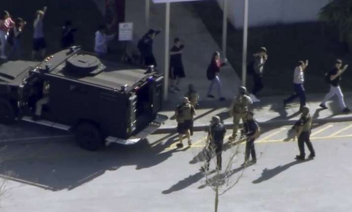 A former student of the school, Nikolas Cruz, barged into