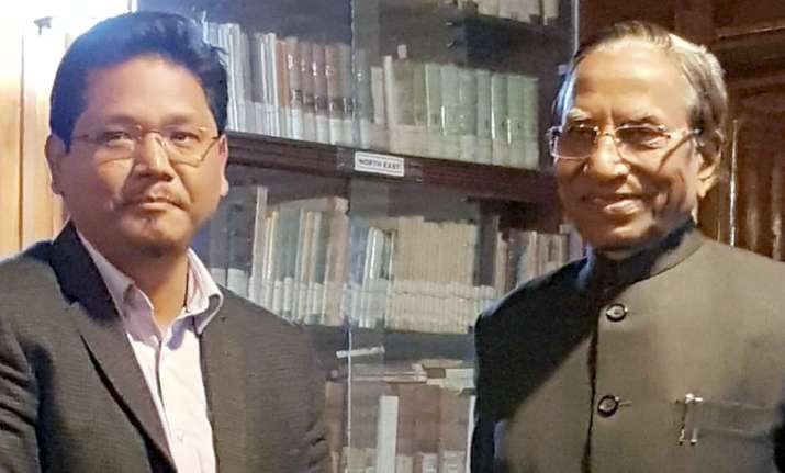 Meghalaya CM-elect Conrad Sangma rejects Congress