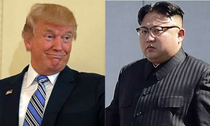 US president Donald Trump and North Korean dictator Kim