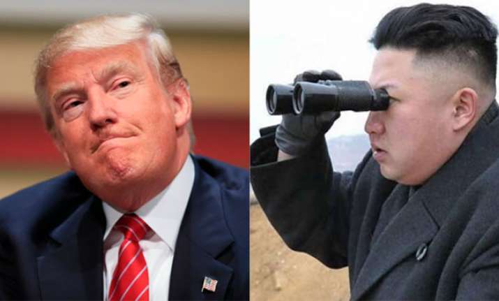 US President Donald Trump and North Korean dictator Kim