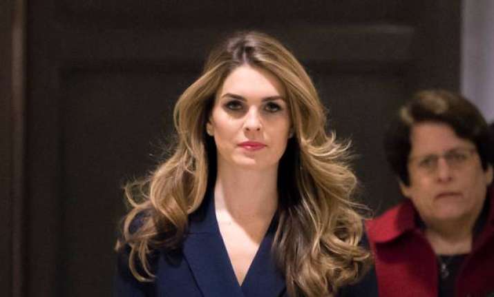 White House communications chief Hope Hicks