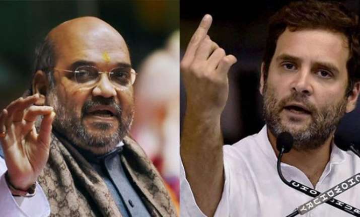 Image result for Rahul Gandhi targeted Amit Shah in Loya's Case