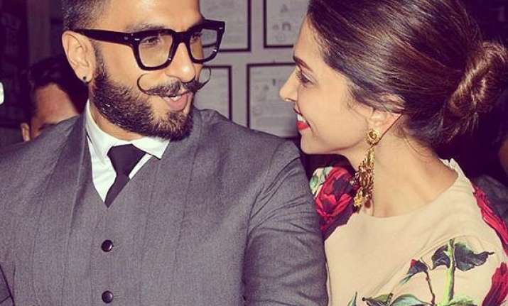 Deepika Padukone and Ranveer Singh