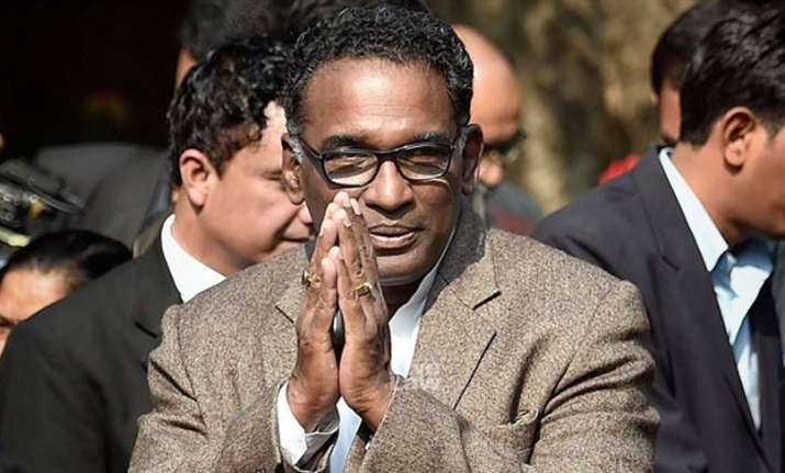 Supreme Court's senior most judge Justice Chelameswar