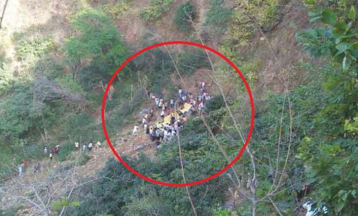 School bus falls into deep gorge in Himachal Pradesh's