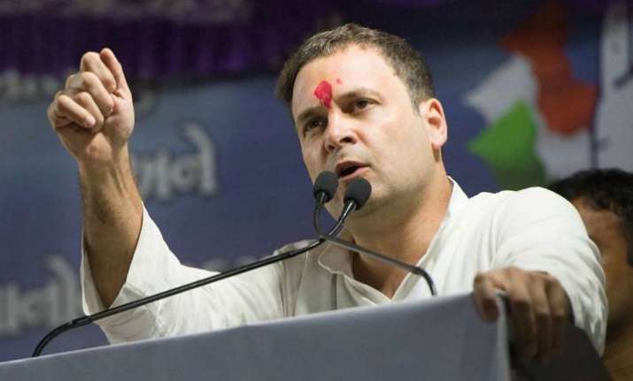 Congress President Rahul Gandhi