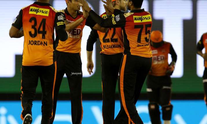MI vs SRH, IPL 2018 Live Cricket Score: SRH players