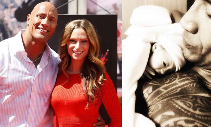 Dwayne 'The Rock' Johnson welcomes baby girl Tiana Gia , see adorable ...