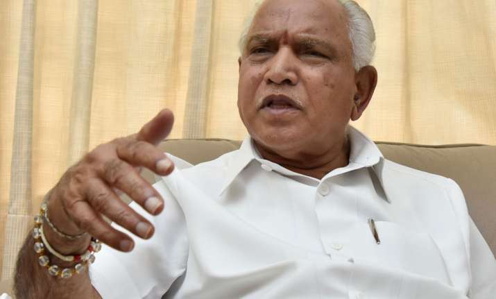 B S Yeddyurappa