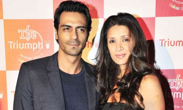 Arjun Rampal and Mehr