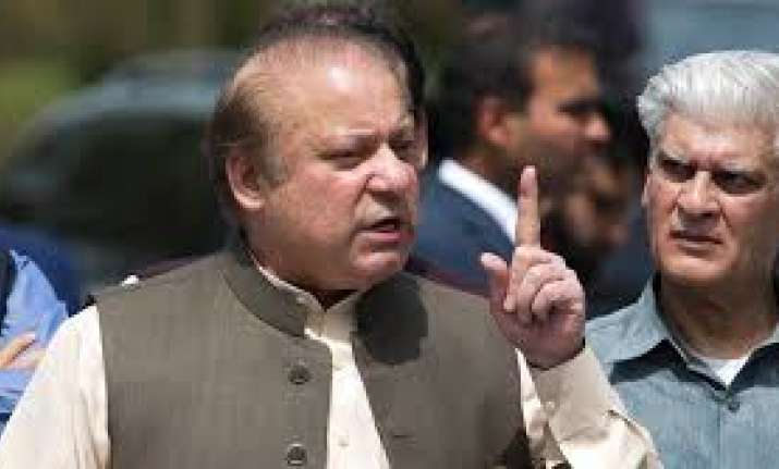 Former Pakistan Prime Minister Nawaz Sharif