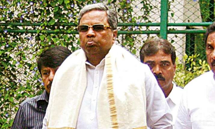 Siddaramaiah- File pic