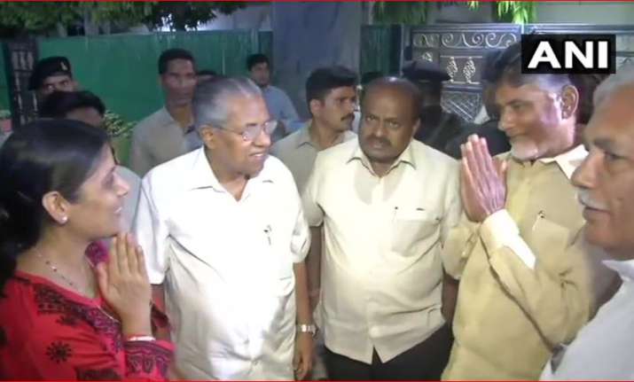 Four CMs of non-BJP ruled states at Kejriwal's residence