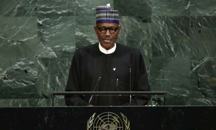 File photo of President Muhammadu Buhari of Nigeria
