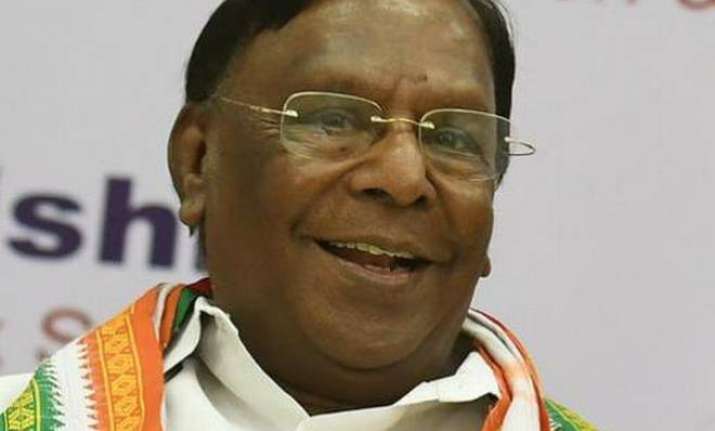 Puducherry Chief Minister V Narayanasamy