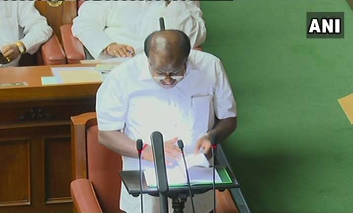 LIVE | Karnataka CM Kumaraswamy presents maiden budget,