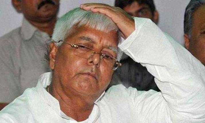 RJD chief Lalu Prasad Yadav