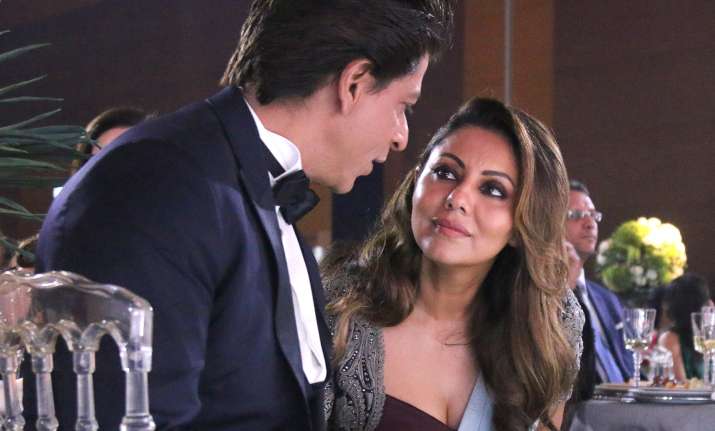 Image result for shahrukh and gauri khan