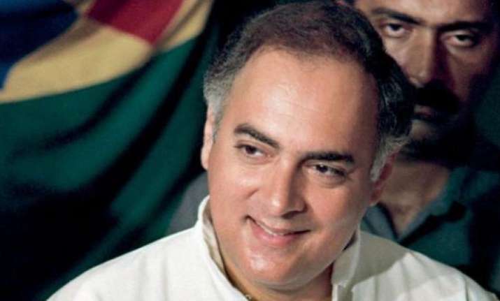 Prime Minister Rajiv Gandhi