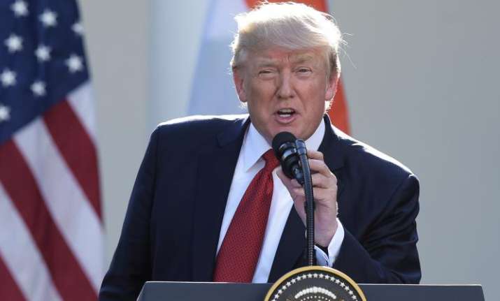US President Donald Trump