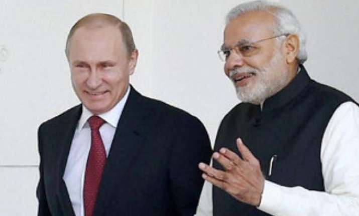 Prime Minister Narendra Modi and Russian President Vladimir