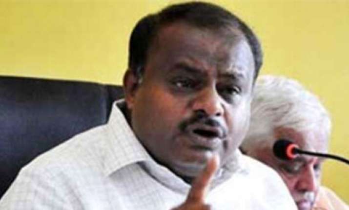 Karnataka Chief Minister H D Kumaraswamy