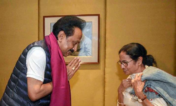 DMK president M K Stalin and West Bengal Chief Minister
