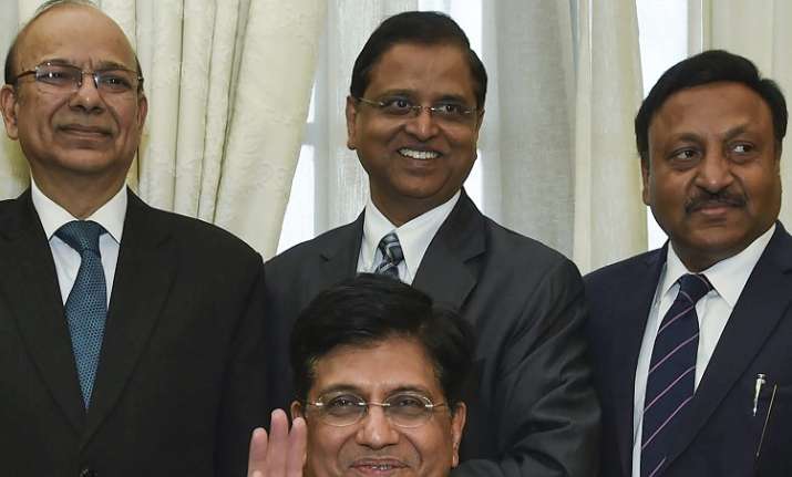 Interim Finance Minister Piyush Goyal