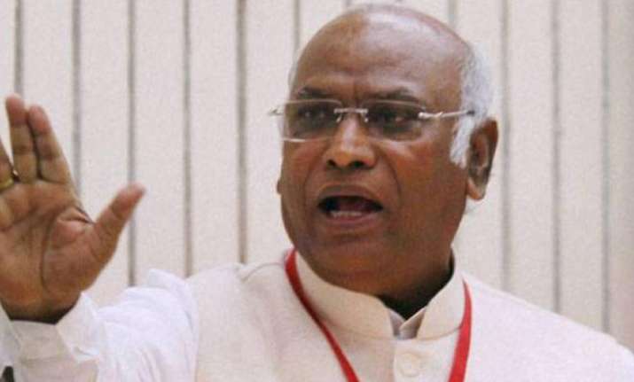 Congress leader Mallikarjun Kharge
