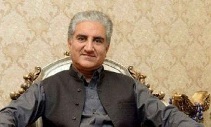 Pakistan Foreign Minister Shah Mehmood Qureshi