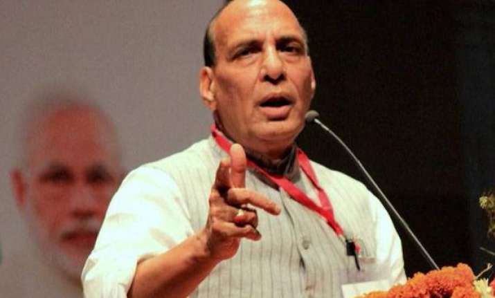 Union Home Minister Rajnath Singh