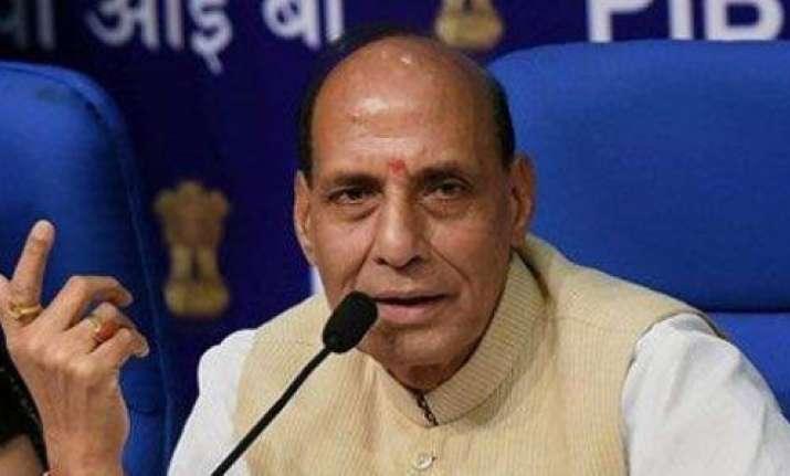 Union Home Minister Rajnath Singh
