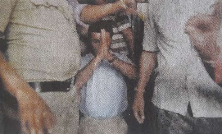 Goons force professor to kneel down and apologise for