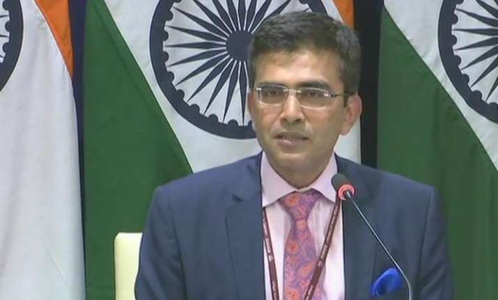 MEA Spokesperson Raveesh Kumar