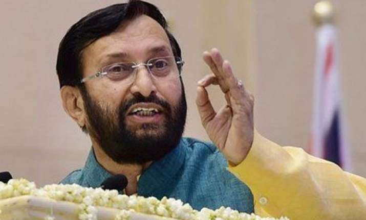 Human Resource Development Minister Prakash Javadekar