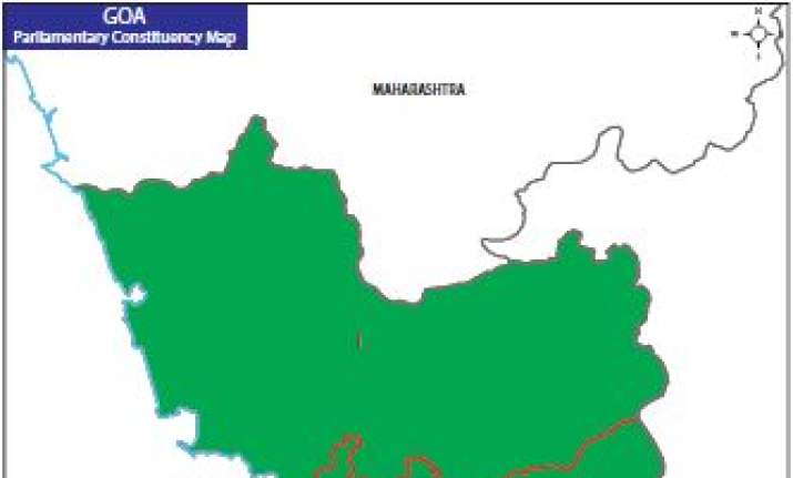 Map of Goa