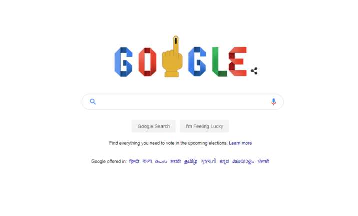 Google Doodle celebrates Lok Sabha elections, features
