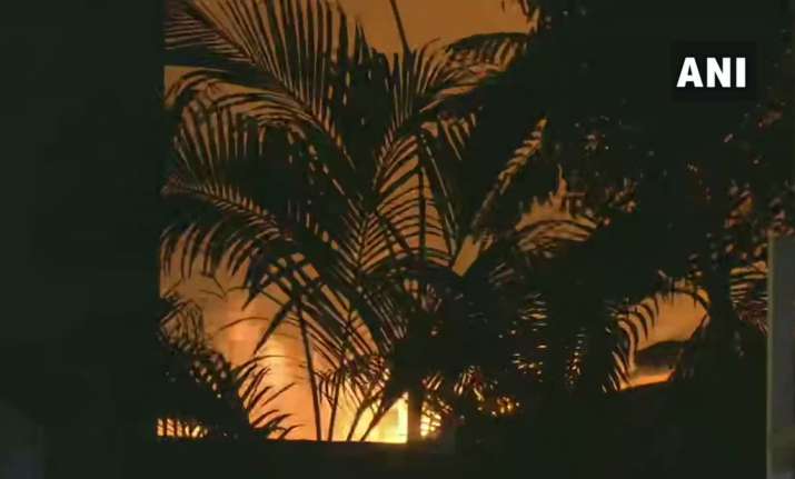 Fire broke out in Mumbai
