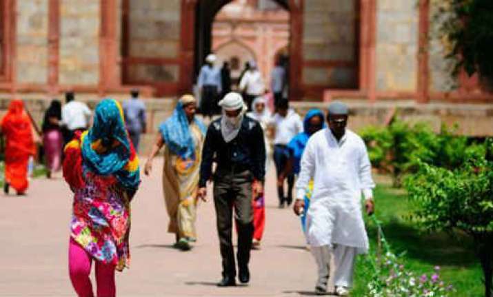 At scorching 43.7 degrees Celsius, Delhi records season's