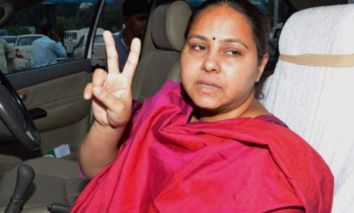 RJD leader MIsa Bharti