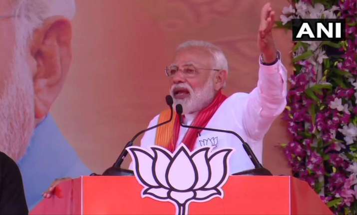 Prime Minister Narendra Modi in Patan